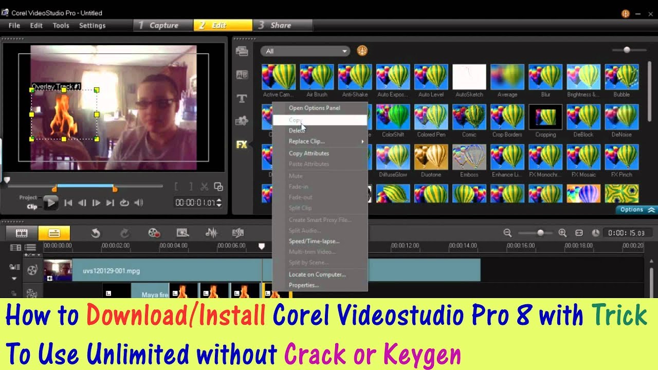 corel video editor download